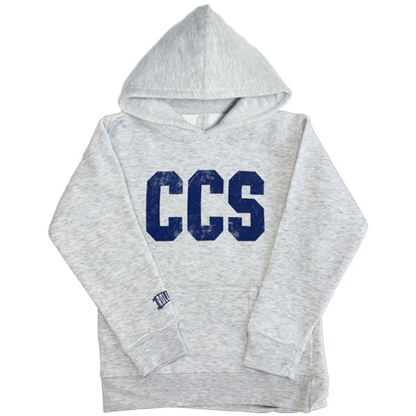 Youth Distressed Print Hoodie