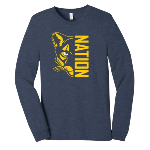 Youth Cougar Nation Long Sleeve T-Shirt
