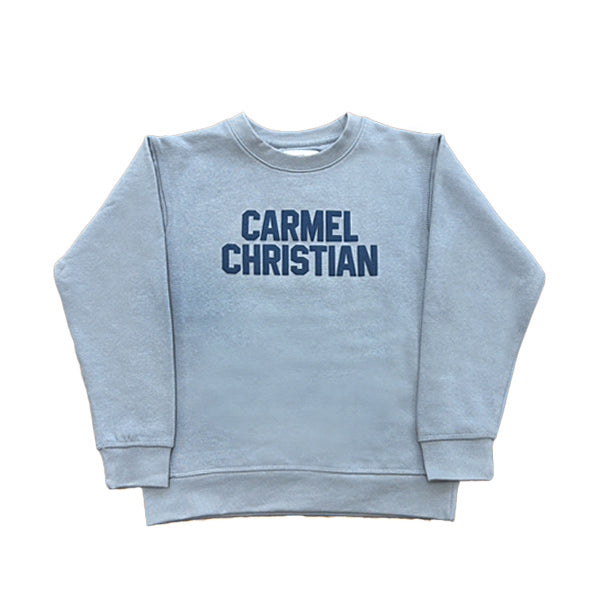 Youth Embossed Crewneck