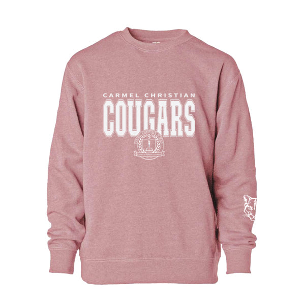 Youth Crewneck Sweatshirt Carmel Cougars