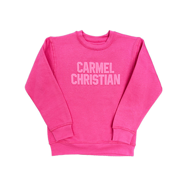 Youth Embossed Crewneck