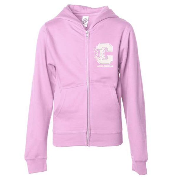 Youth Full-Zip Hooded Sweatshirt