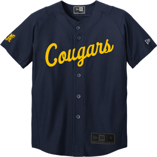 Youth Baseball Button Jersey