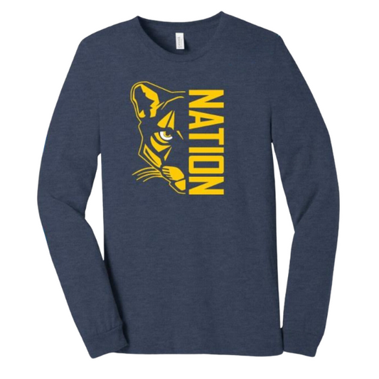 Cougar Nation Long Sleeve T-Shirt