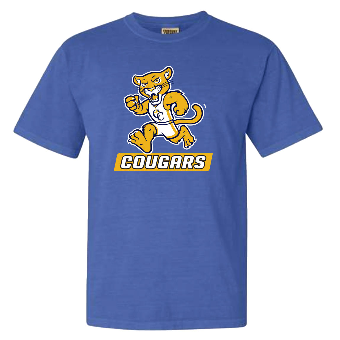 Cougar Mascot Tee