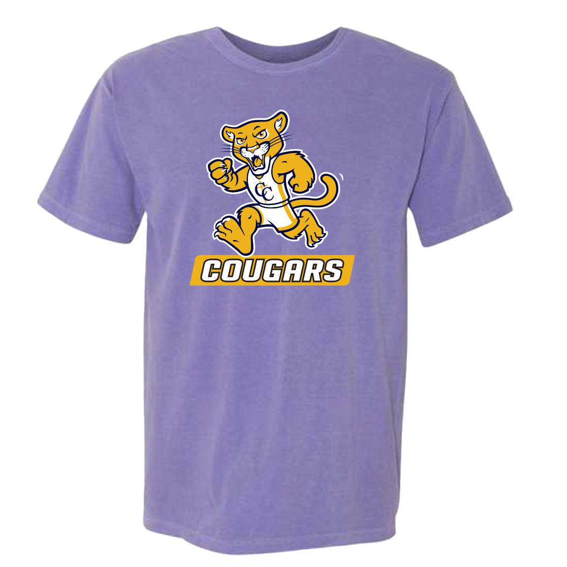 Youth Cougar Mascot Tee