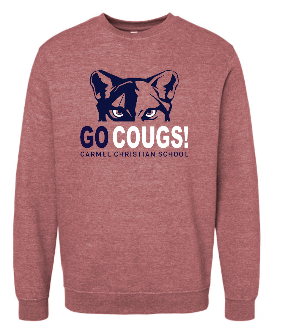 Youth Go Cougs Crewneck Sweatshirt