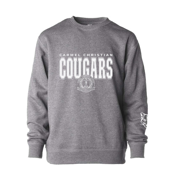 Youth Crewneck Sweatshirt Carmel Cougars