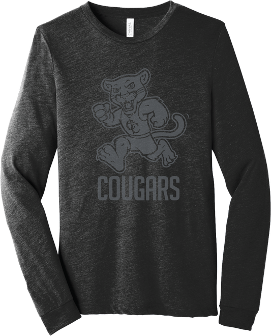 Long Sleeve Running Cougar Tee